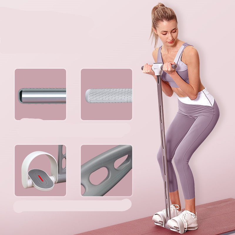 Home Fitness Corde Élastique Pédale Femme Rallye