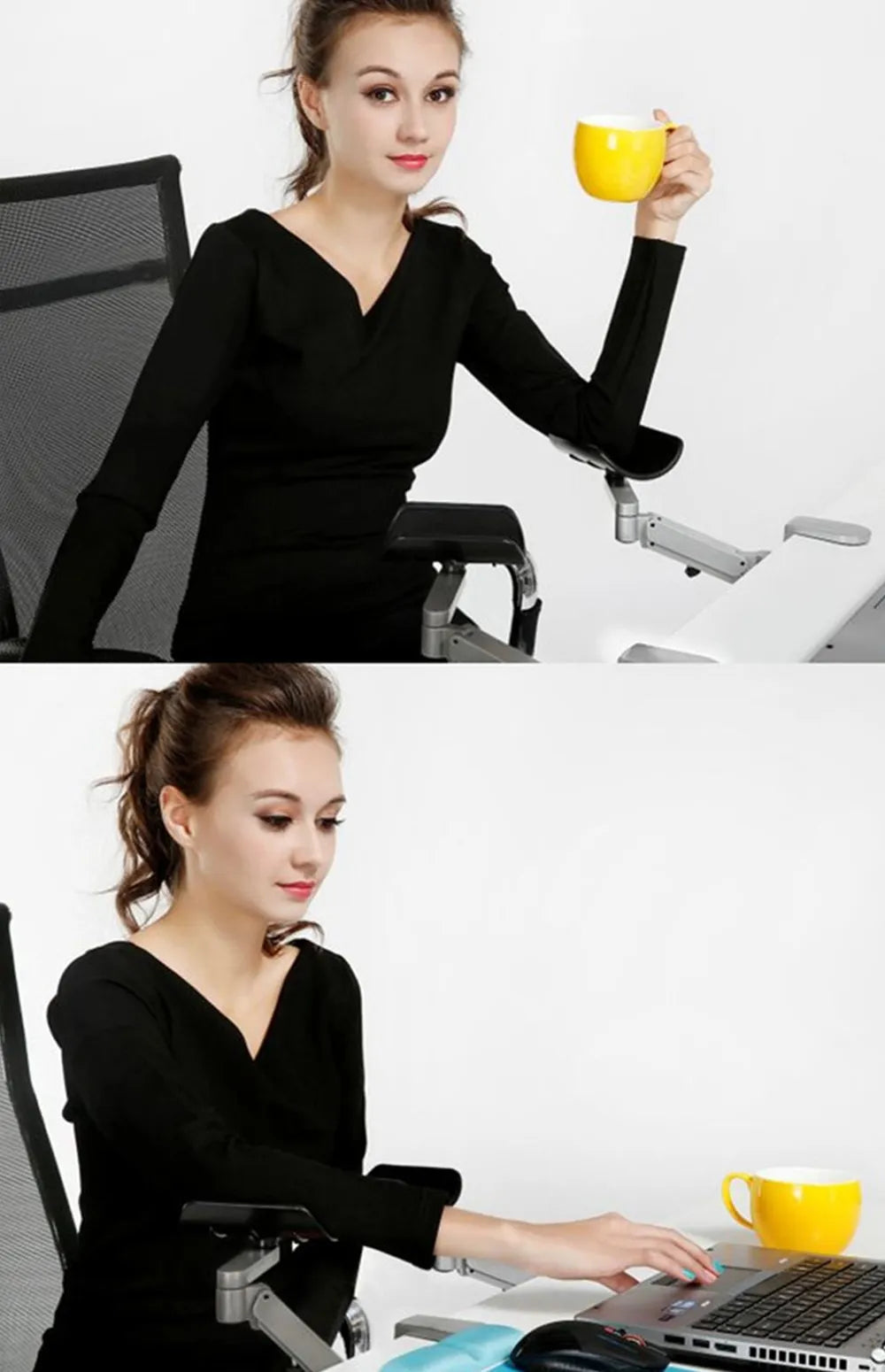 Repose-Poignet Ergonomique pour Souris - Support Anti-Douleur Bureau