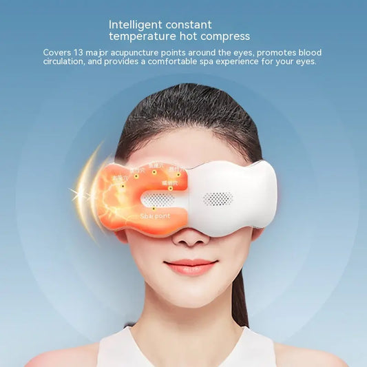 Masque Oculaire Chauffant – Relaxation & Anti-Fatigue FITNESS ZEN STORE