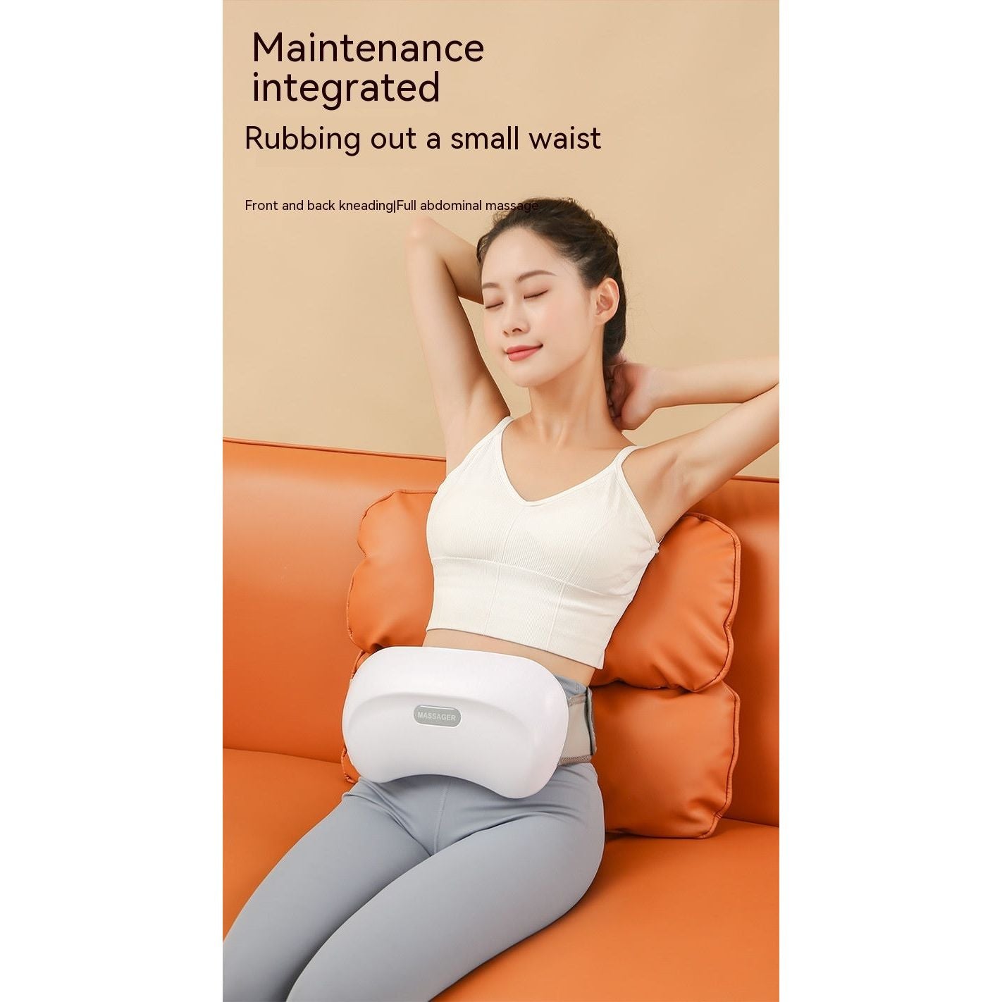 Stone Abdominal Back Waist Neck Massager