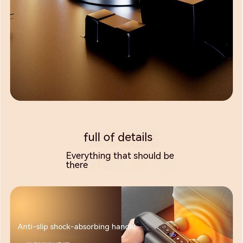 Pistolet de Massage Pro 4-en-1