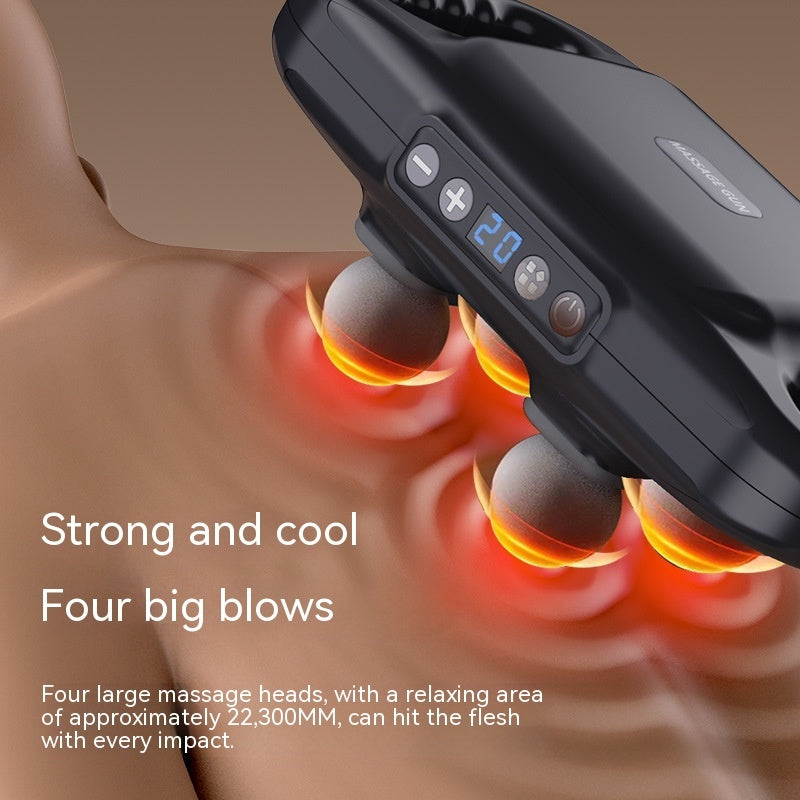 Pistolet de Massage Pro 4-en-1