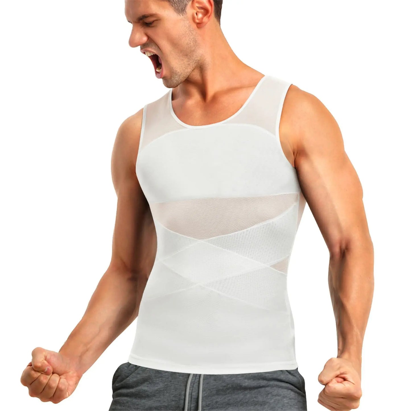 SCULPMAN PRO™ | Gilet Sculptant Homme Ventre Plat & Posture Corrigée - FITNESS ZEN STORE