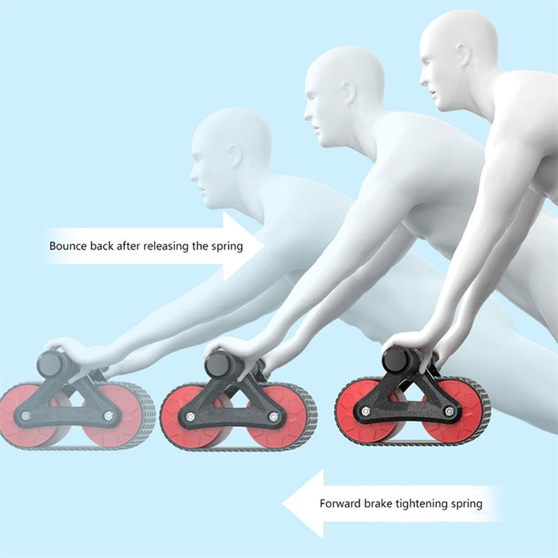 Double Roue Abdo Musculation Intense