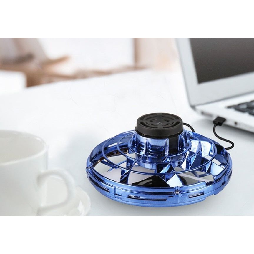Mini Gyro Interactif à Décompression Jouet Drone LED