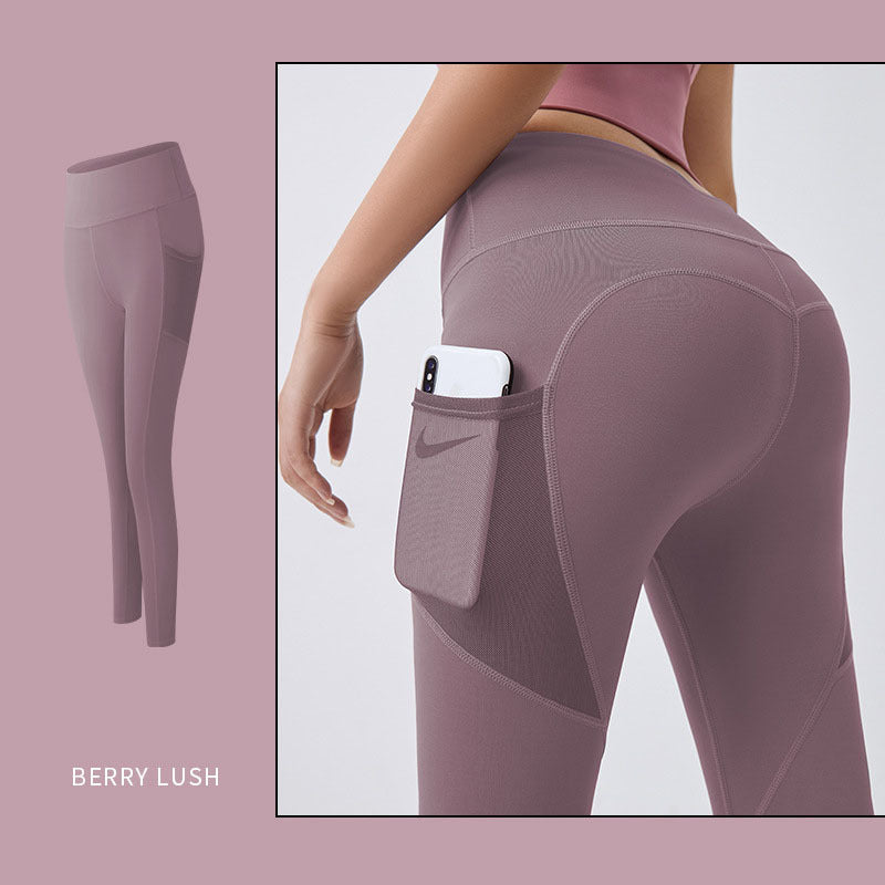 Leggings de Fitness Femme avec Poches
