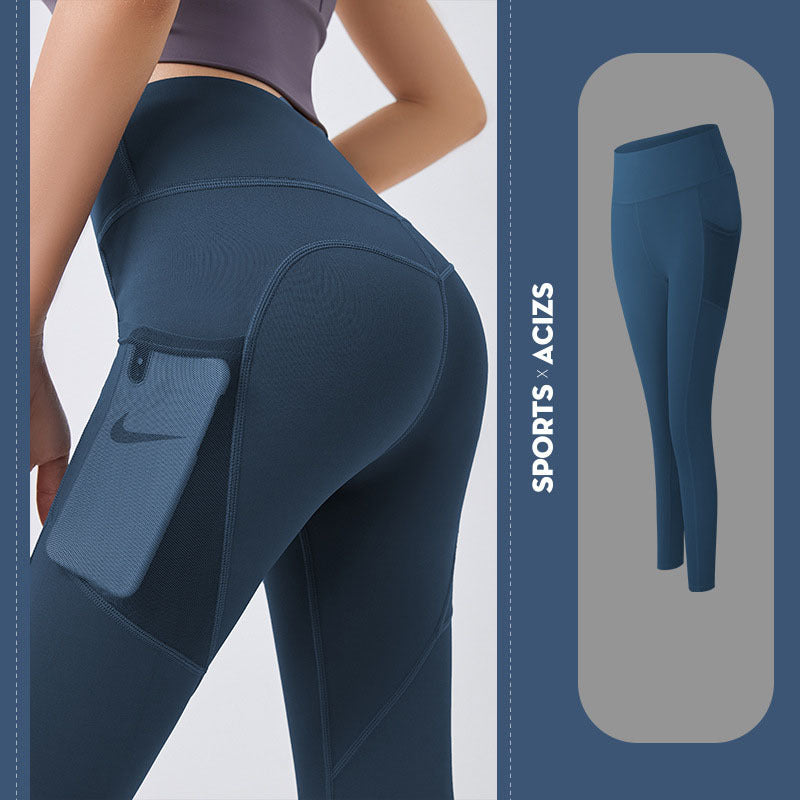 Leggings de Fitness Femme avec Poches