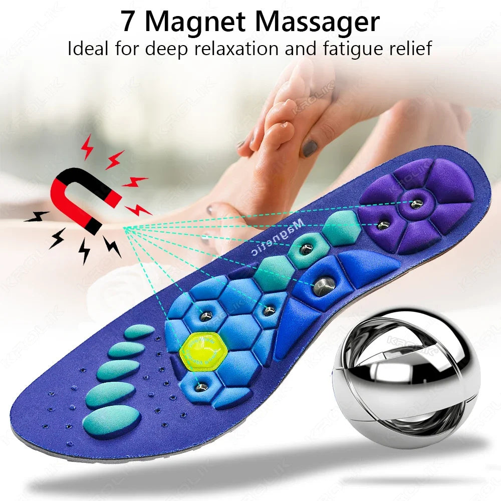 Semelles Ortho-Magnétiques de Massage – Anti-Fatigue