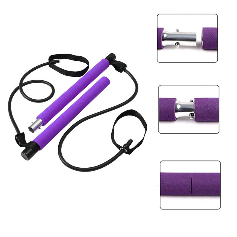 Barre de Pilates Portable Équipement de Sport pour la Maison
