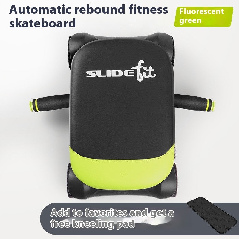 QuadRebond Pro – Roue Abdominale 4 Roues à Rebond Automatique