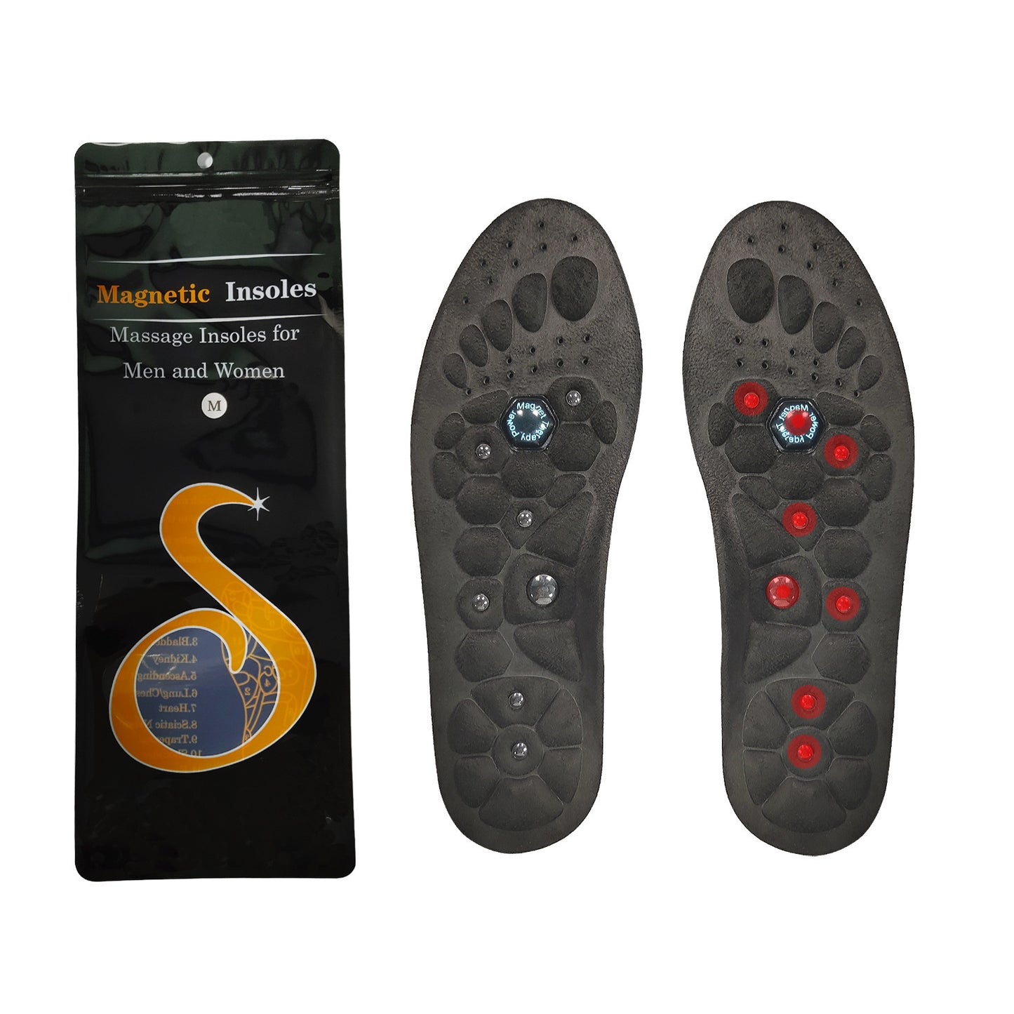 Semelles Ortho-Magnétiques de Massage – Anti-Fatigue