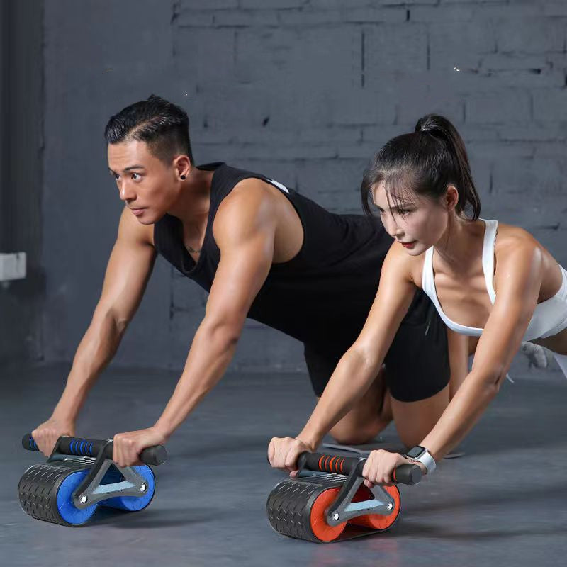 Double Roue Abdo Musculation Intense