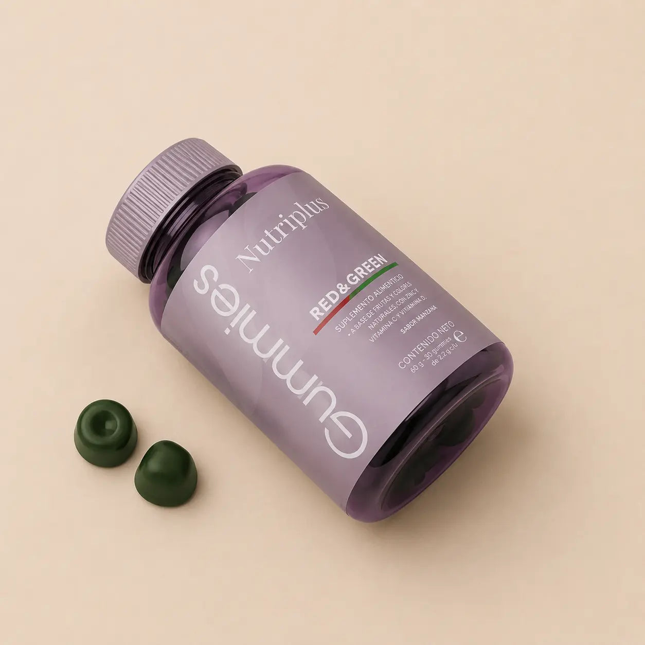 NUTRIPLUS GREEN GUMMIES™ — Gommes Vertes Immunité & Antioxydants Premium FARMASI