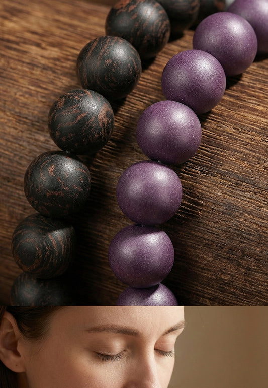 Bracelet Énergétique Médecine - Perles Thérapeutiques Naturelles