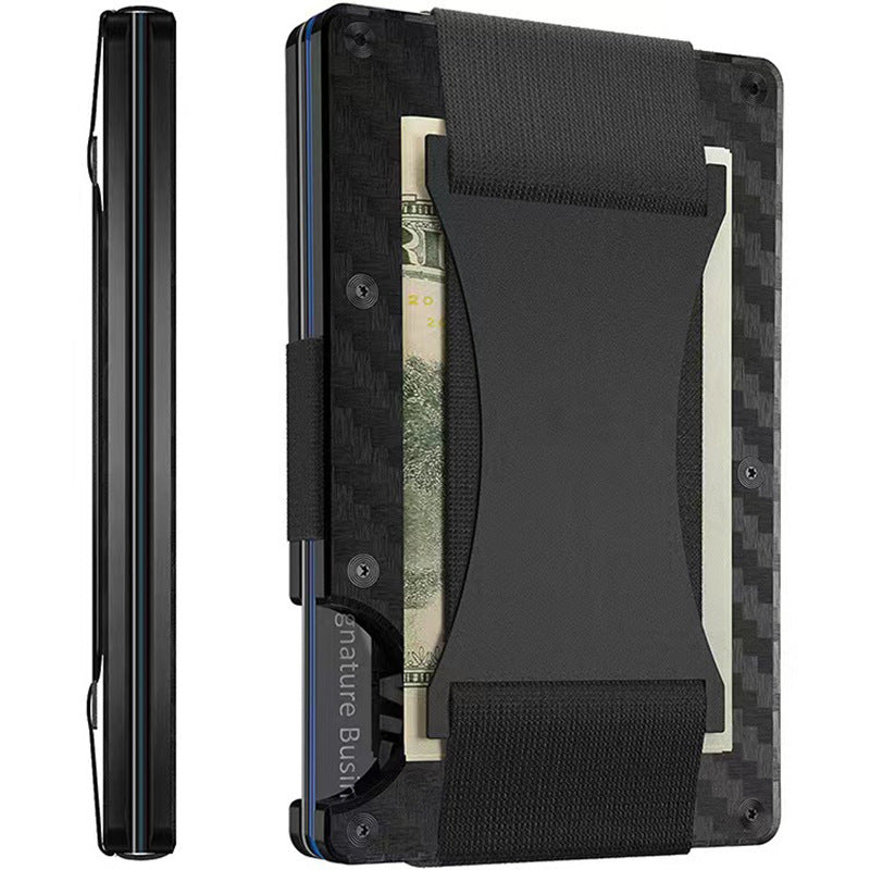 CARBOCARD™ - Porte-Cartes Premium en Métal