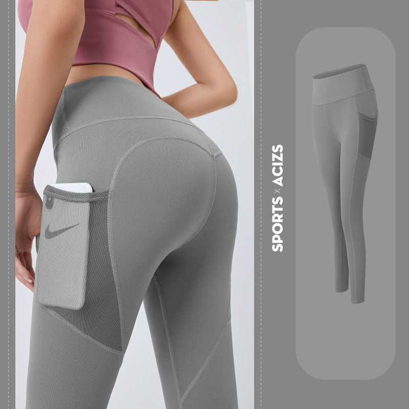 Leggings de Fitness Femme avec Poches