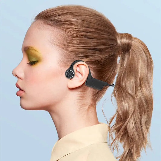 Casque Bluetooth à Conduction Osseuse | Sport & Appels Mains Libres - FITNESS ZEN STORE