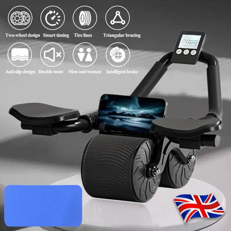 SmartCore — Roue Abdominale Intelligente avec Frein & Rebond Assisté - FITNESS ZEN STORE