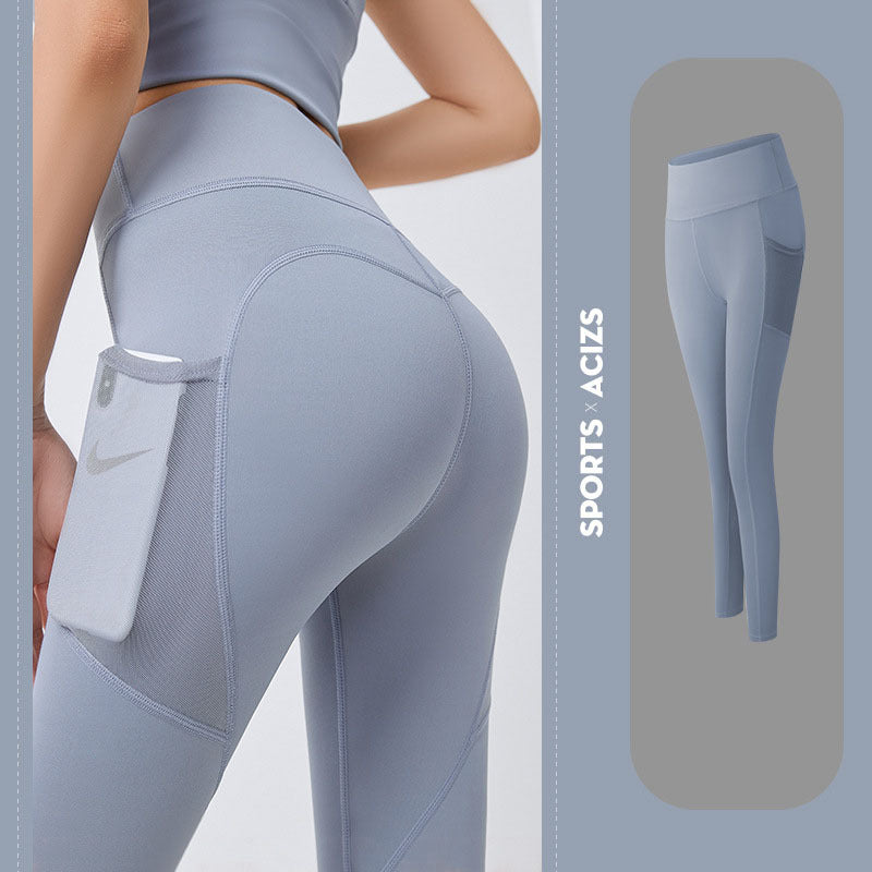 Leggings de Fitness Femme avec Poches