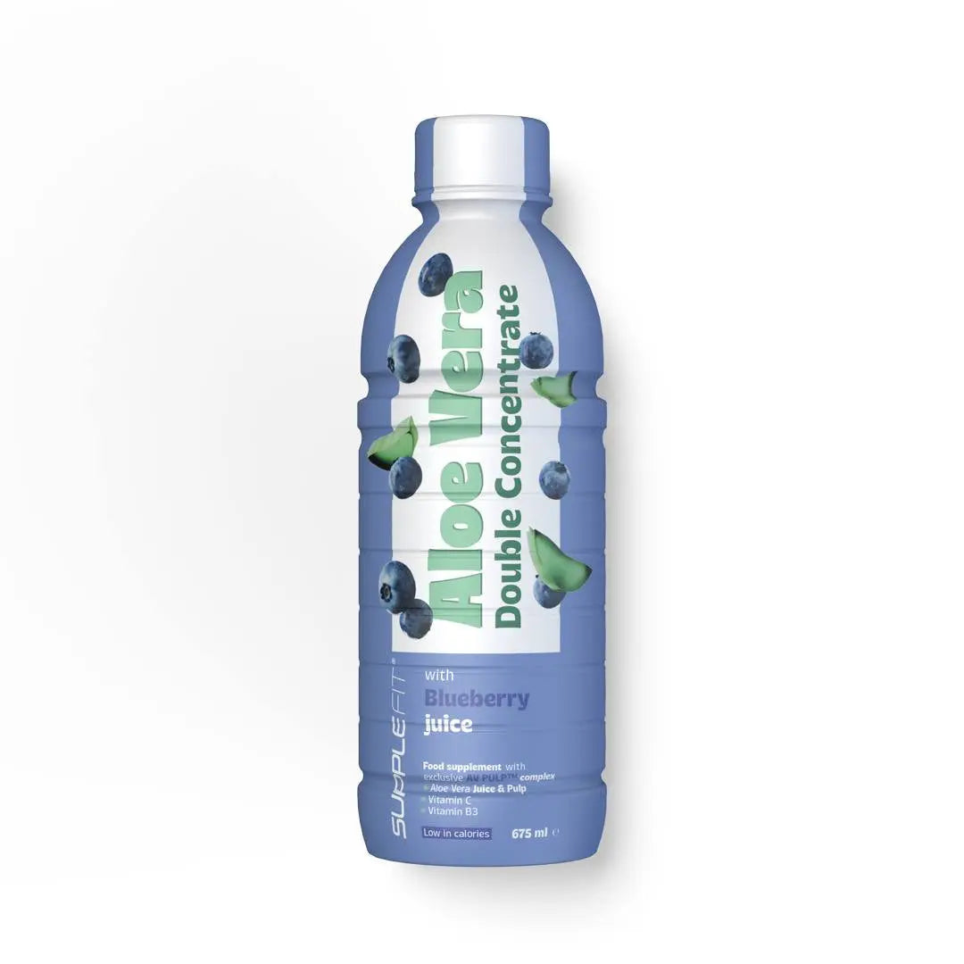 ALOE VERA AV PULP™ | Jus Concentré Digestif & Immunitaire à la Myrtille - FITNESS ZEN STORE