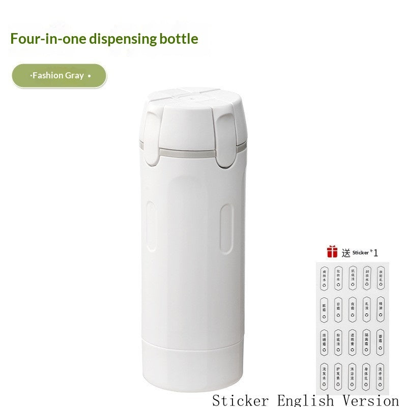 Flacon de Voyage 4-en-1 -