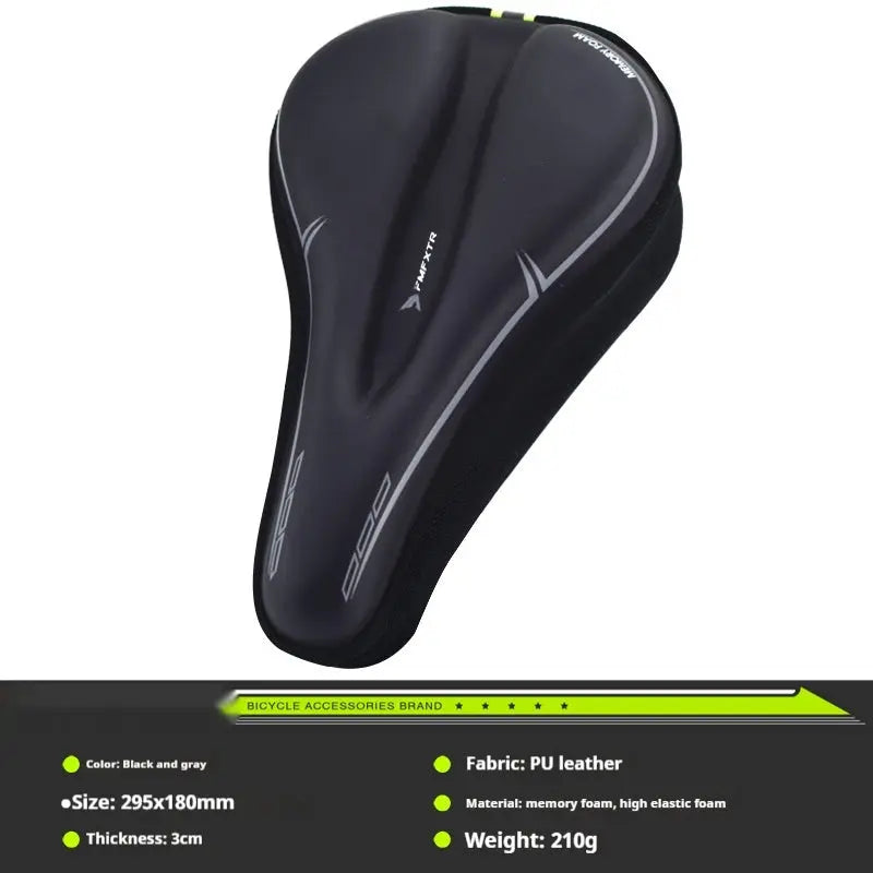 VELOZEN™ | Housse de Selle Confort Mémoire de Forme - FITNESS ZEN STORE