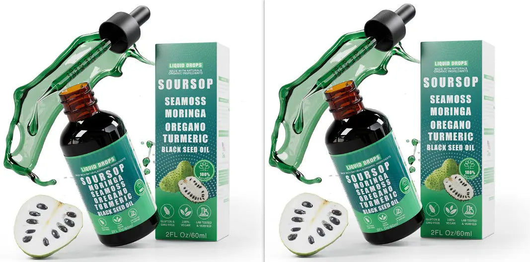 Gouttes Purifiantes 10-en-1 à l'Annona — Peau Nette, Corps Libéré - FITNESS ZEN STORE