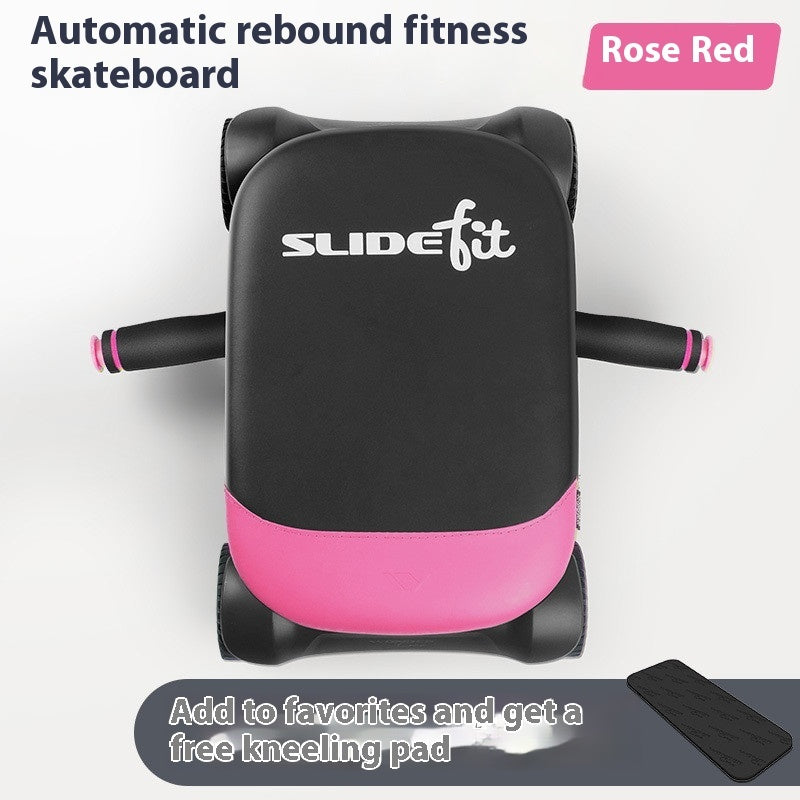 QuadRebond Pro – Roue Abdominale 4 Roues à Rebond Automatique