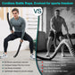 Cordless Battle Ropes, Home Fitness Equipment, Integrated Non-slip Handles, Rubber-coated Springs, Unisex, Suitable For Indoor And Outdoor Training, HIIT Training, Low-impact Cardio Training. - FITNESS ZEN STORE