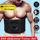 EMS Muscle Stimulator Abdominal Toning Belt Muscle Toner Smart Abs Trainer USB Recharge Weight Loss Home Gym Fitness Equipment