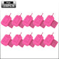 10PCS Portable Mini Silica Gel Set Cold Towel Polyester Fiber Outdoor Cooling Towel Fitness Sports Gym Run Quick Dry Cool Towel