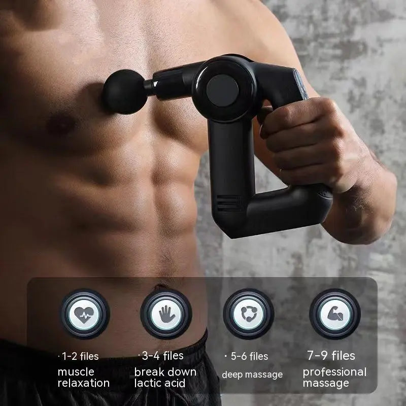 GUNZEN ELITE™ | Pistolet Masseur Pliable Moteur Brushless FITNESS ZEN STORE