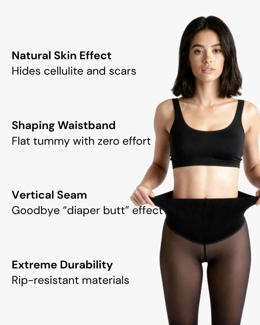 Legging Sculptant Thermique - Seconde Peau Gainante