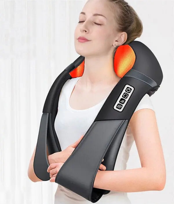 Châle Massant Multifonction | Massage Cervical et Épaules Professionnel FITNESS ZEN STORE
