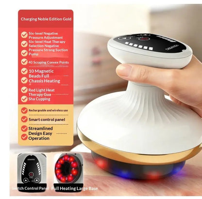 MERIDzen™ | Appareil de Massage Gua Sha Électrique Premium - FITNESS ZEN STORE
