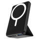 10,000Mah Magnetic Wireless Power Bank with LED Display | 22.5W Fast Charging Magsafe Battery Pack with Stand | Compatible with Iphone 17/16/15/14/13/12 Series | Portable Charger Foldable Lithium Ion Travel Essential Usb Type