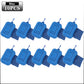 10PCS Portable Mini Silica Gel Set Cold Towel Polyester Fiber Outdoor Cooling Towel Fitness Sports Gym Run Quick Dry Cool Towel