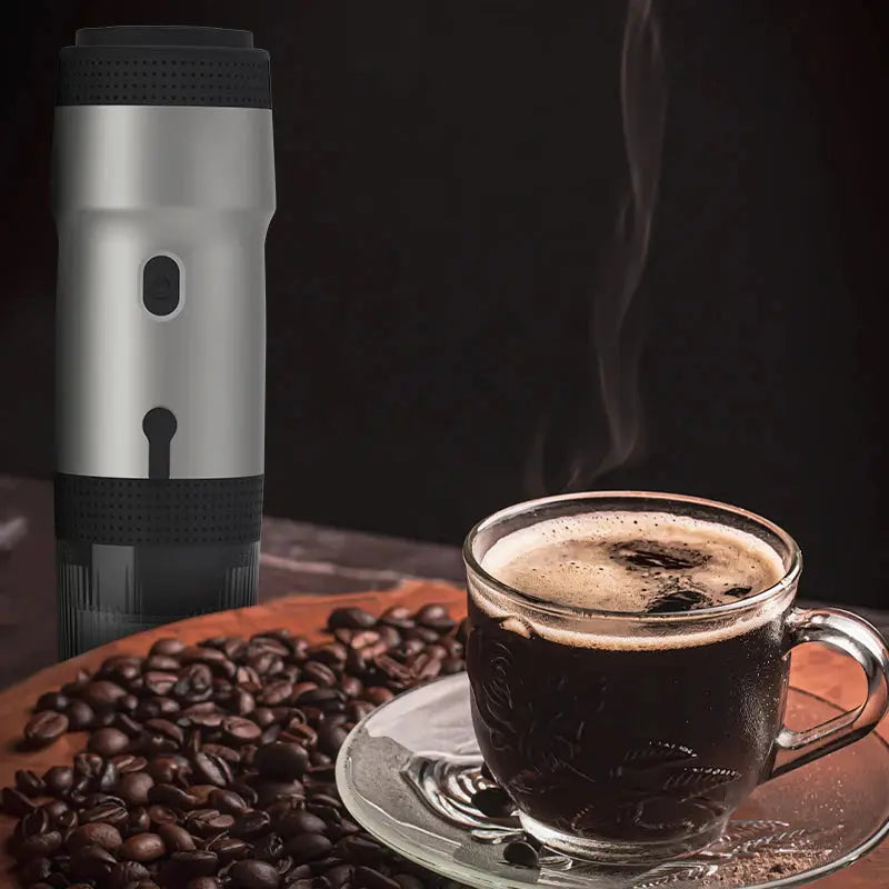 Portable Fully Automatic Espresso Capsule Coffee Machine for Large and Small Capsules of Coffee Powder Electric Coffee Machine