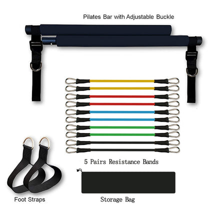 Barre de Pilates Portable Équipement de Sport pour la Maison