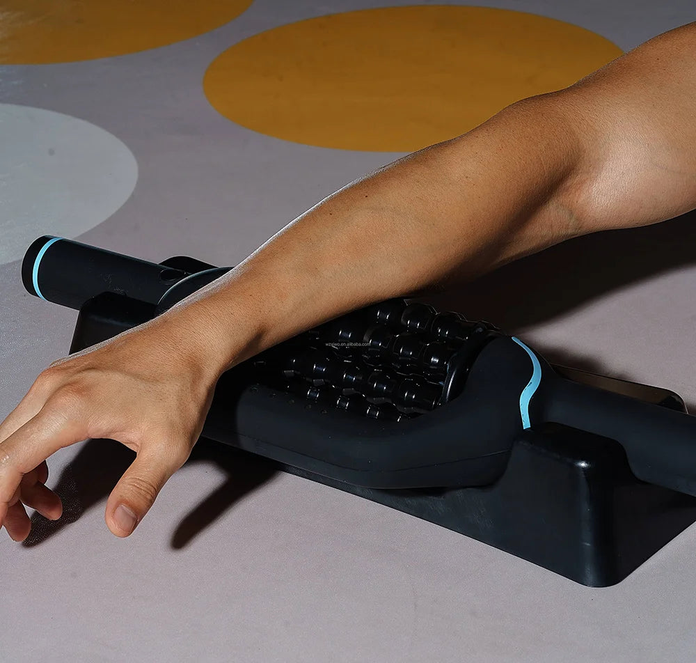 Electric Massage Roller Impact Massager for Deep Tissue and Muscle Relaxation, Rechargeable to Relieve Back Pain after Exercise