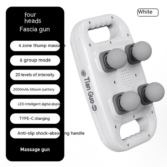 Pistolet de Massage Pro 4-en-1