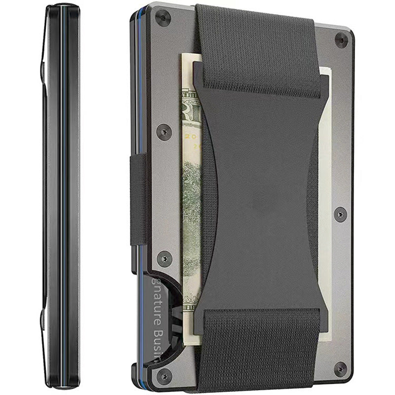 CARBOCARD™ - Porte-Cartes Premium en Métal