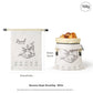 Sac à Pain Réutilisable en Cire d'Abeille | Coton Bio & Zippé FITNESS ZEN STORE