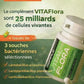 VITALFLORA MICROCORE™ | Probiotiques 25 Milliards - Flore Intestinale FITNESS ZEN STORE