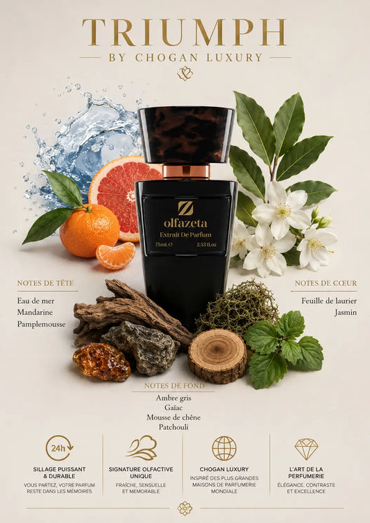 Triumph — Parfum Homme | Fraîcheur Marine CHOGAN