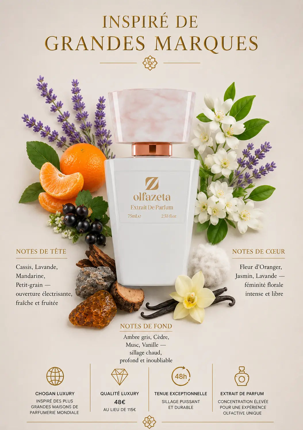 Volare — Parfum Femme | Audace, Liberté & Sillage Inoubliable CHOGAN
