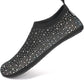 Womens Barefoot Water Shoes Travel House Slippers for Indoor and Outdoor Aqua Socks for Beach Swim Surf Yoga Dancing Camping Must Haves
