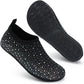 Womens Barefoot Water Shoes Travel House Slippers for Indoor and Outdoor Aqua Socks for Beach Swim Surf Yoga Dancing Camping Must Haves