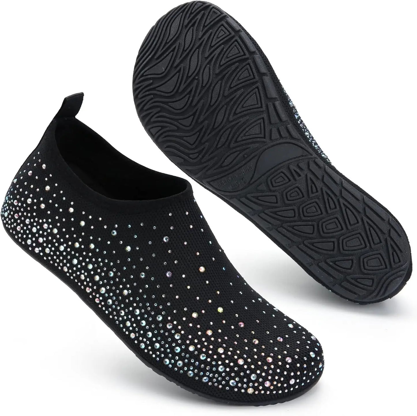 Womens Barefoot Water Shoes Travel House Slippers for Indoor and Outdoor Aqua Socks for Beach Swim Surf Yoga Dancing Camping Must Haves
