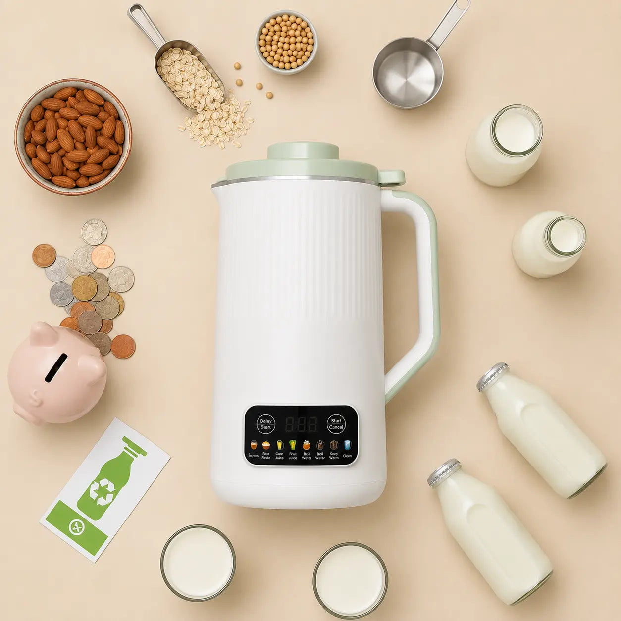 MYLKZEN PRO™ | Machine à Lait Végétal Automatique Sans Filtre FITNESS ZEN STORE
